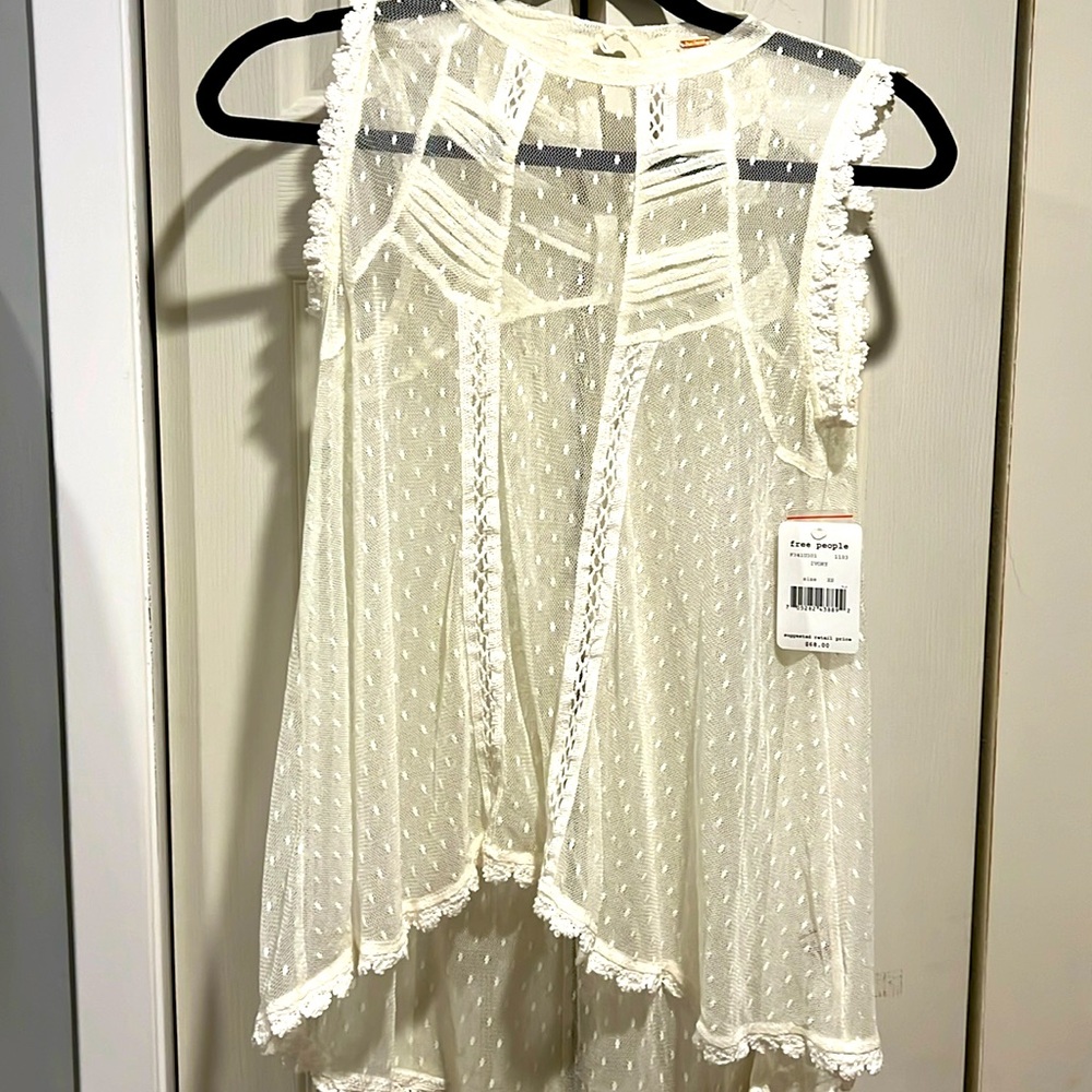 Free People lace top